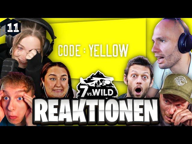 Nächster ABBRUCH!  ALLE Reaktionen der Teilnehmer auf Folge 11 (7 vs. Wild - Crashed)