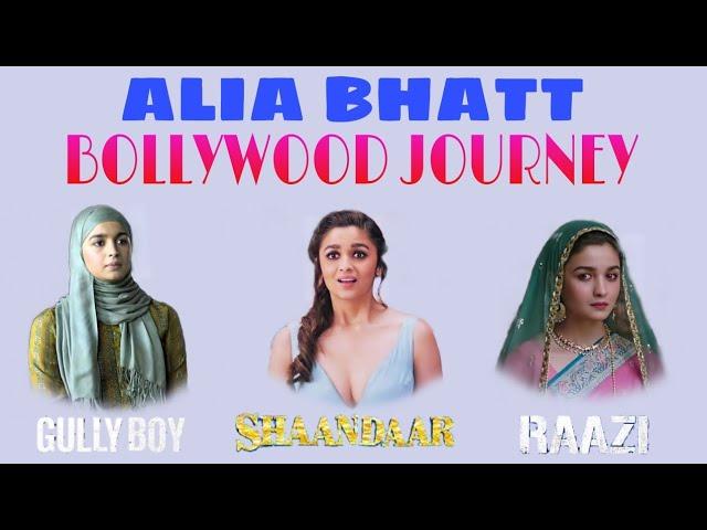 Alia Bhatt Bollywood Journey || Few Art || Actors Journey #fewart