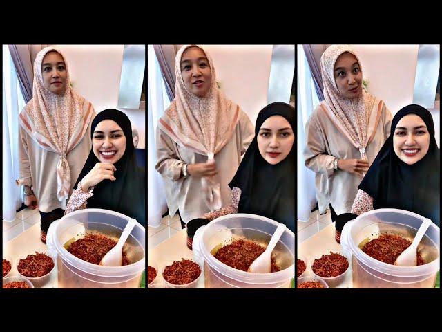 Fara Fauzana Di Rumah Zara Zya.. Memborong Sambal 