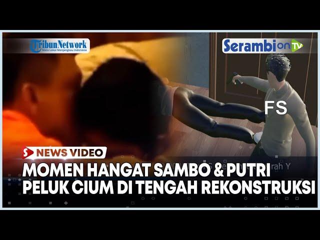 Tangan Terikat Elus Kepala, Adegan Peluk Cium Putri Candrawathi dan Ferdy Sambo di Sofa Jadi Sorotan