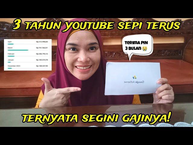 YOUTUBER PEMULA DAPAT GAJI PERTAMA (upload pertama 14 Maret 2021)