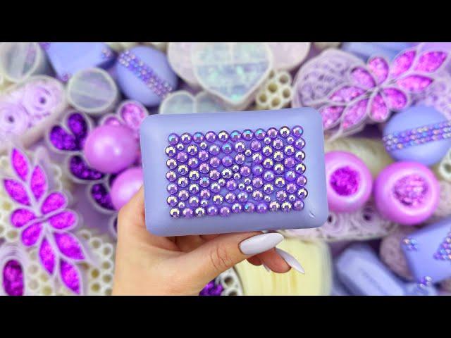 [ASMR]SOAP&GLITTERSoap boxes with foam&glitterCrushing soap 4K 바삭바삭한 비누