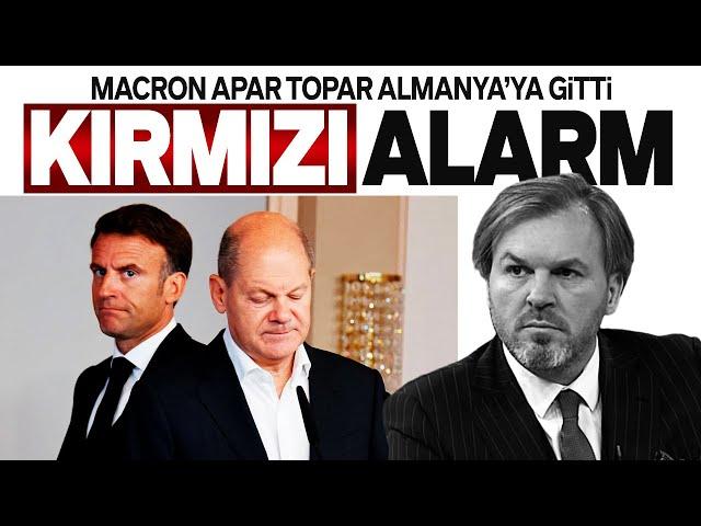 AVRUPA'DA KIRMIZI ALARM. MACRON APAR TOPAR ALMANYA'YA GİTTİ. SIRADA NE VAR? ERGÜN DİLER SESLİ MAKALE