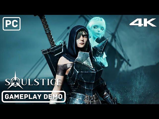 SOULSTICE - New Gameplay Demo [4K 60FPS UHD PC] FULL GAME No Commentary