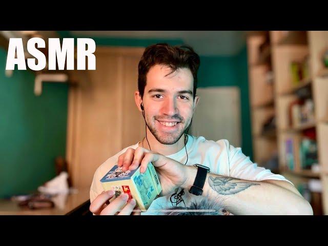 ASMR - LENTO (Tapping, lectura susurrada, scratching...)