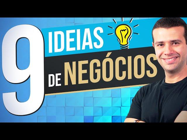 9 IDEIAS DE NEGÓCIOS LUCRATIVOS PARA EMPREENDER EM 2021