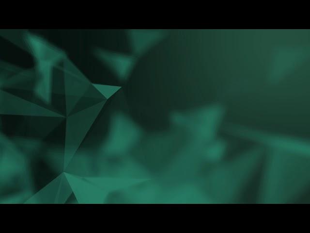 Abstract Connected Triangles On Bright Green Background | Free Stock Video Footage HD 4K