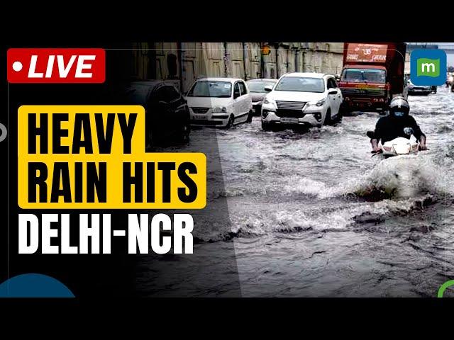 Heavy Rains Cause Waterlogging and Traffic Chaos in Delhi