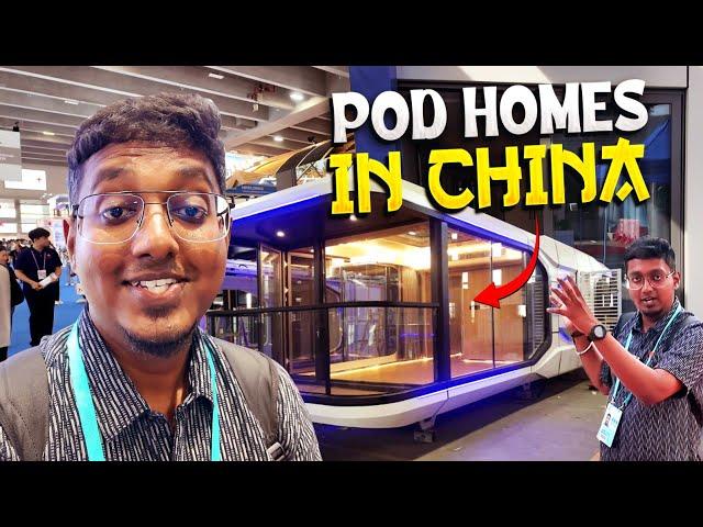 அட்டகாசமான நடமாடும் வீடுகள் | Capsule Homes Manufacturer in China | Canton Fair BusinessTamizha