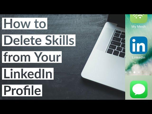 How to Delete Skills from Your LinkedIn Profile | 2021 Guide Tutorial