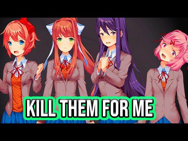 Monika Threatens Sayori, Natuski, and Yuri [DDLC Encore MOD] Part 9