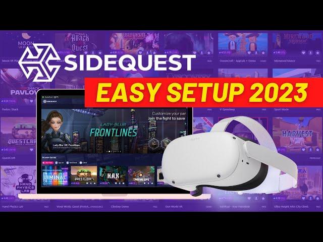 SideQuest VR Easy Setup 2023