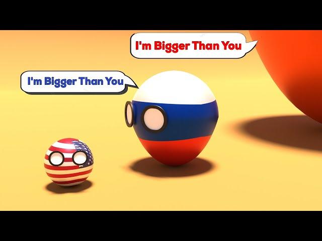 CountryBalls I'm Bigger Than You | 3D CountryBalls