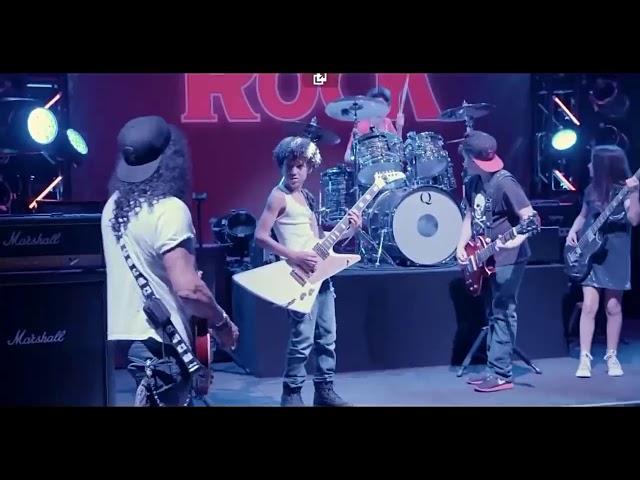 Guns N' Roses' Slash Surprises Kid Rockers