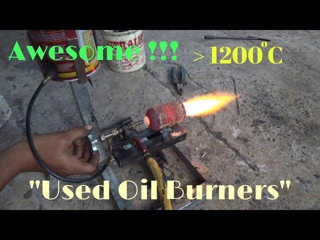 Waste oil burner with reflector (making process) Part 2.