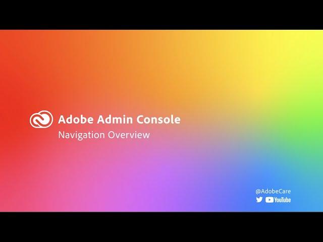 Navigating the Adobe Admin Console for your Creative Cloud Team Subscription