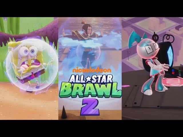 All Blocking and Shield Break Animations in Nickelodeon All-Star Brawl 2