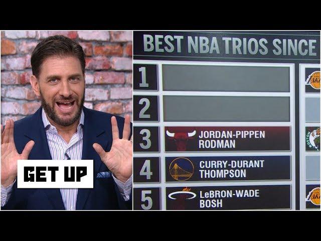 Greeny has issue with Bulls' trio of Jordan, Pippen & Rodman being ranked 3rd best | Get Up