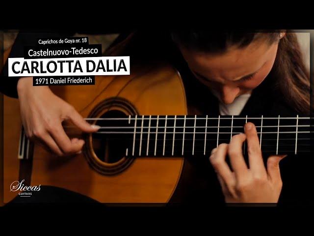 Carlotta Dalia plays Caprichos de Goya No. 18 by M. Castelnuovo-Tedesco on a 1971 Daniel Friederich