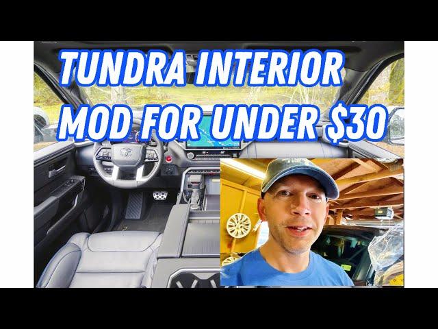 Toyota Tundra Cheap Amazon Mod that Upgrades and Protects Your Interior! (3rd Gen 2022-2025)