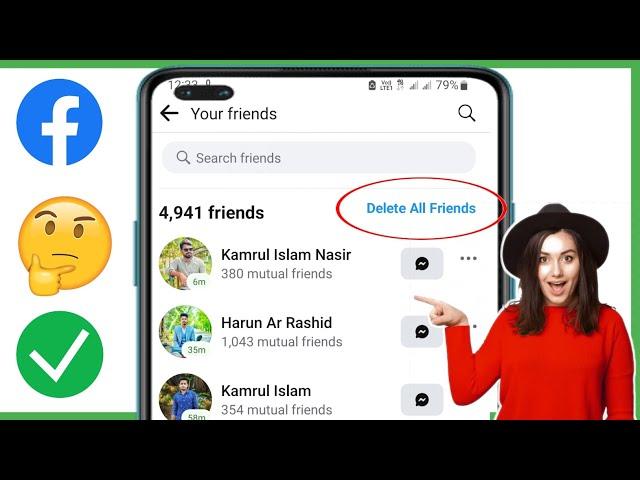 How To Delete All Facebook Friends in One Click | Unfriend All Facebook Friends