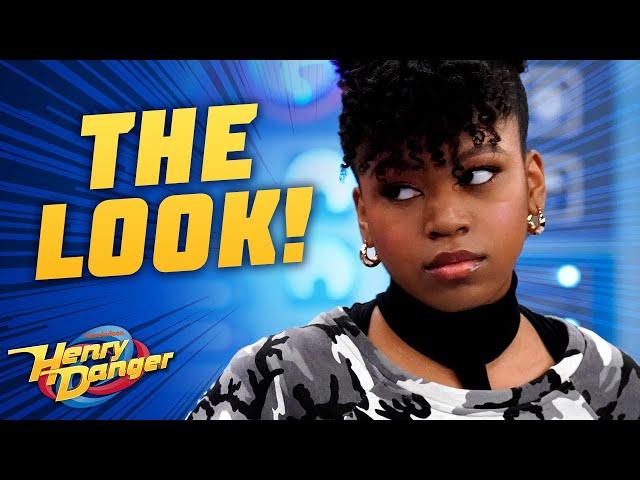 Every Time Charlotte Gives 'The Look'  | Henry Danger