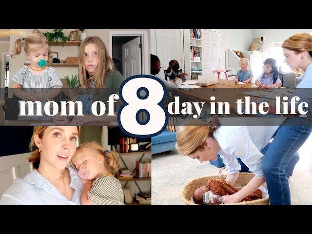 MOM OF 8 KIDS DAY IN THE LIFE | STAY AT HOME MOM | TWIN TODDLERS + NEWBORN