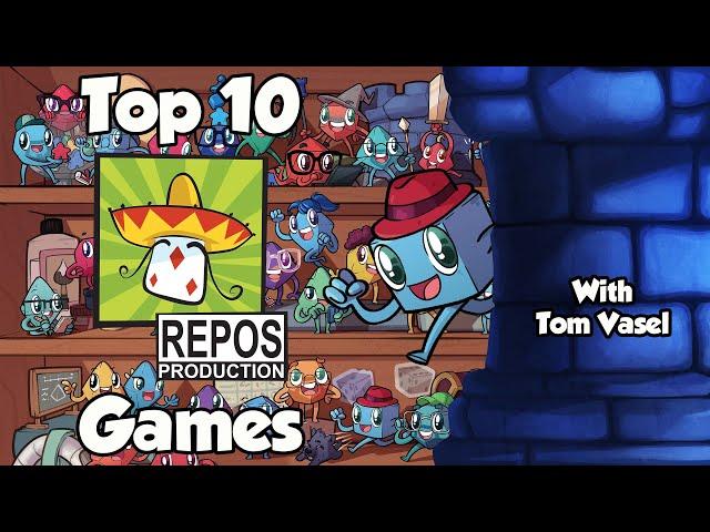 Top 10 Repos Productions Games - with Tom Vasel