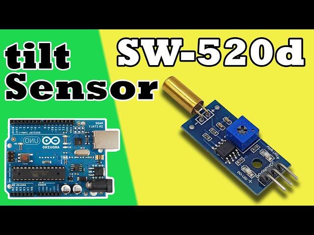 SW-520D Vibration Sensor Metal Ball Tilt Sensor Switch - SW 520 tilt sensor Arduino