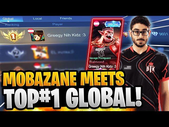 MobaZane vs World Rank #1 Mobile Legends Player | Indonesia