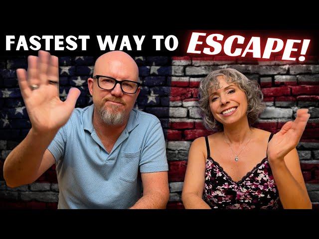 Ready to ESCAPE the TOXIC POLITICS?! Here’s how to LEAVE the United States (or Canada)!