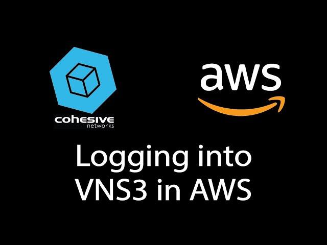 Logging into VNS3 Lite edition in AWS