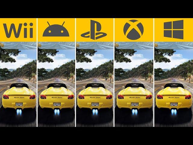 Need for Speed Hot Pursuit (2010) Android vs PS3 vs PC vs Xbox 360 vs Wii (Which One is Better!)