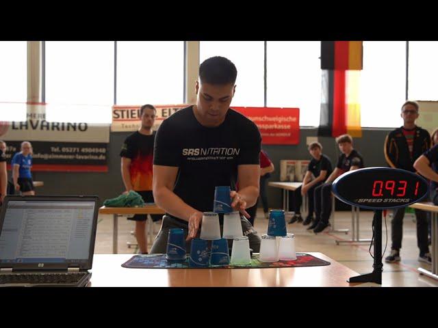 Sport Stacking: German Championships 2023 - Individual Finals from Son Nguyen (2nd overall)