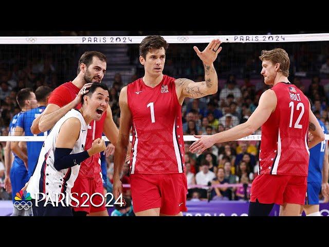 Team USA clinches a record SIXTH men's volleyball medal with bronze at Paris Olympics | NBC Sports