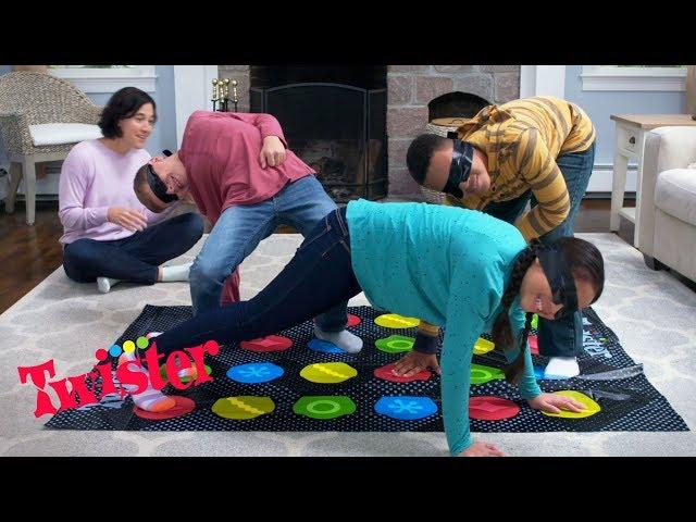 'Blindfolded Twister' Official Spot - Hasbro Gaming