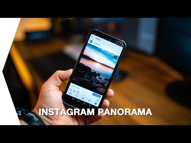 Instagram Panorama Posts in Photoshop erstellen