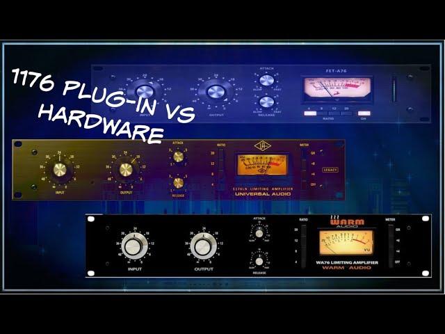 1176 Hardware vs plug-in Compressors | Warm Audio, UAD & Antelope Audio