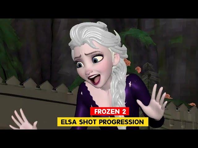Frozen 2 | Elsa Shot Progression | Riannon Delanoy | @3DAnimationInternships