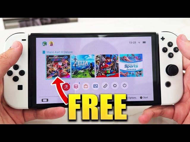 How to get FREE Nintendo Switch Games (Easy) 100% Legal