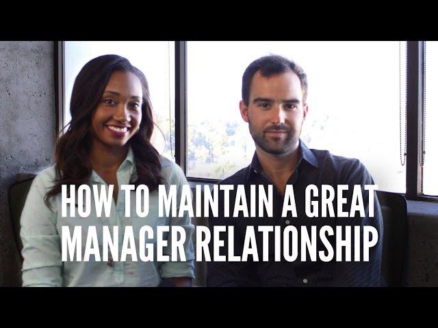 How To Maintain A Great Manager Relationship | #ManagerSeries Vol. 3  | Acting Resource Guru