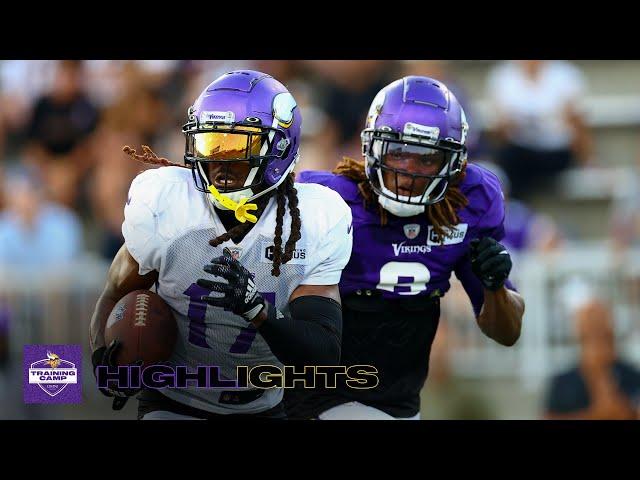 Vikings Training Camp Night Practice Highlights: August 3