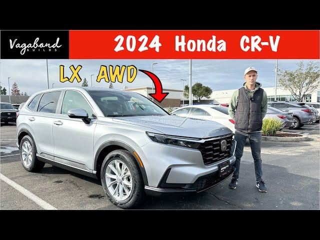 2024 Honda CR-V LX AWD review, walk around