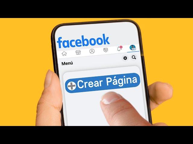 Como crear una Pagina en Facebook 2025