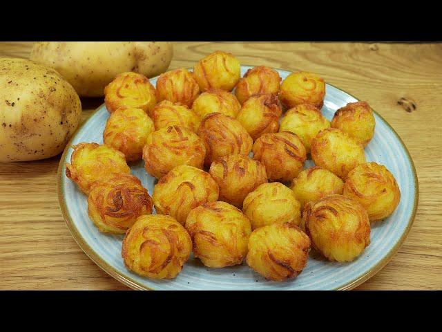 Only 2 ingredients! Only 3 potatoes! A very simple and delicious potato recipe.5 Best Potato Recipes