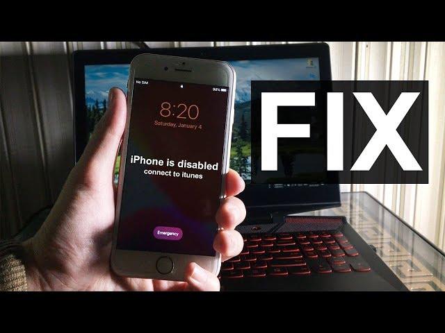 How to Unlock Disabled iPhone/iPad/iPod without iTunes or Passcode