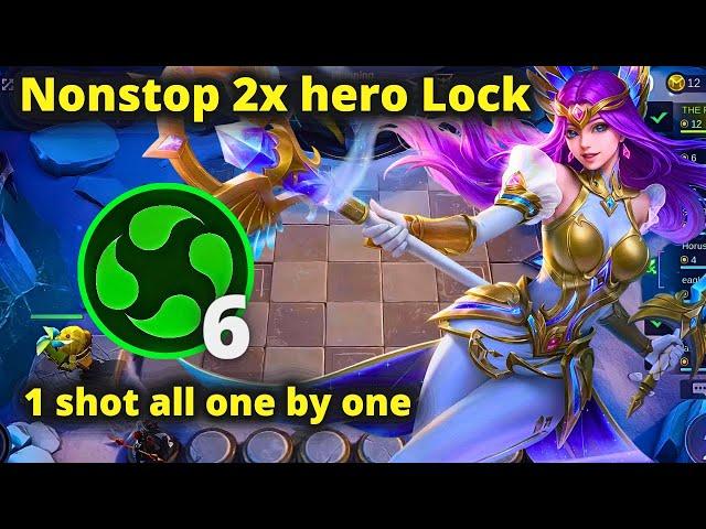 NON-STOP 2X STUN WITH 1 SHOT DAMAGE NEW META COMBO | MLBB MAGIC CHESS BEST SYNERGY COMBO TERKUAT