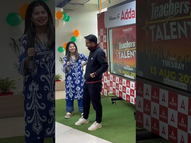 Teachers Got Talent  #adda247 #shortsfeed #shorts