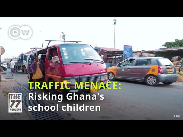 Traffic chaos harms Ghanaian schoolkids