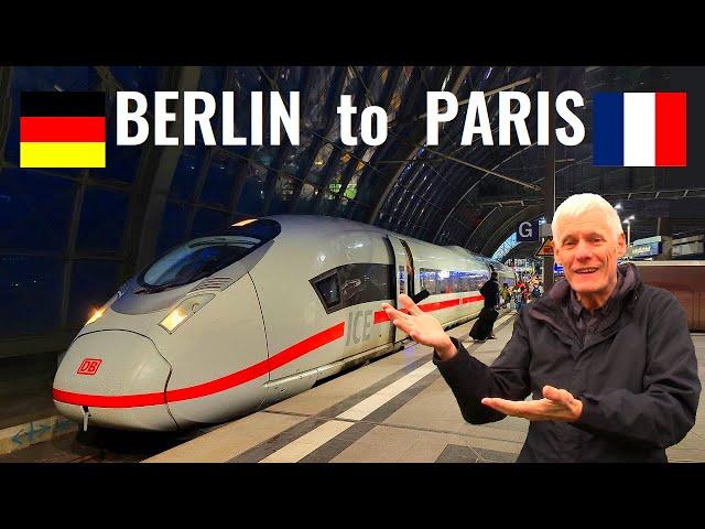 Berlin to Paris in 8 hours | 1st class on German ICE train